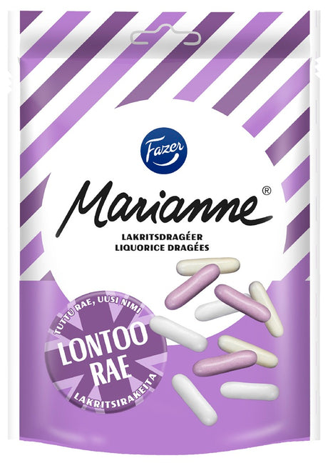 Fazer Marianne Liquorice Dragée 150g - Scandinavian Goods
