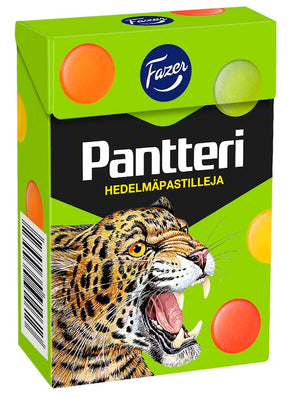 Fazer Pantteri Fruit Pastilles 70g, 16-Pack - Scandinavian Goods