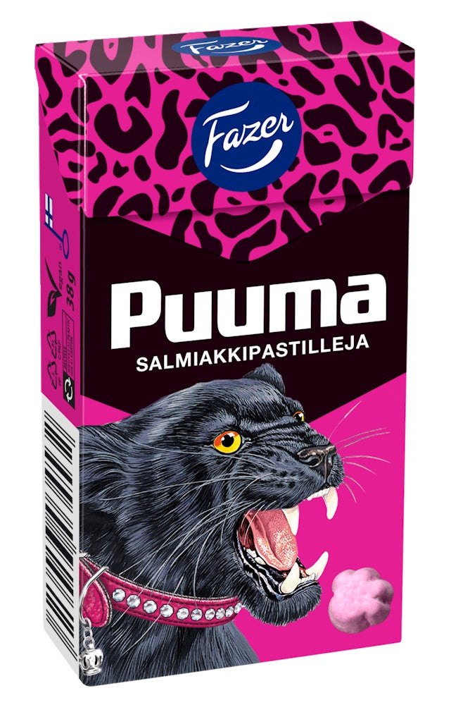 Fazer Pantteri Puuma 38g - Scandinavian Goods