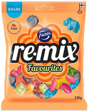 Fazer Remix Favourites 230g, 18-Pack - Scandinavian Goods