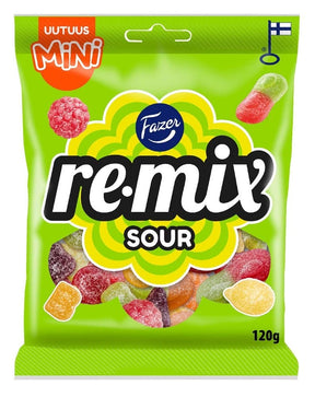 Fazer Remix Sour 120g, 24-Pack - Scandinavian Goods