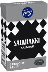 Fazer Salmiakki Crunchy Salty 38g, 20-Pack - Scandinavian Goods