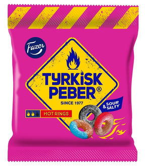Fazer Tyrkisk Peber Hot Rings 150g, 21-Pack - Scandinavian Goods