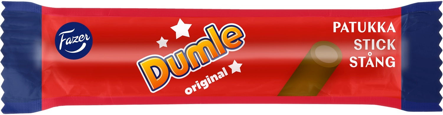Fazer Dumle Candy Stick 20g, 30-Pack | Finnish Chocolate Candy