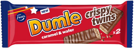 Fazer Dumle Crispy Twins 40g - Scandinavian Goods