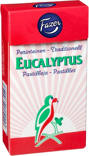 Fazer Eucalyptus Throat Pastilles 38g, 20-Pack - Scandinavian Goods