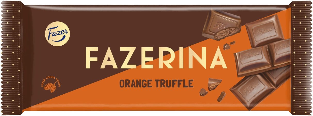 Fazer Fazerina Milk Chocolate Bar 99g, 20-Pack - Scandinavian Goods