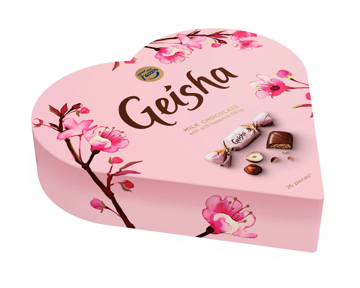 Fazer Geisha Heart 190g - Scandinavian Goods