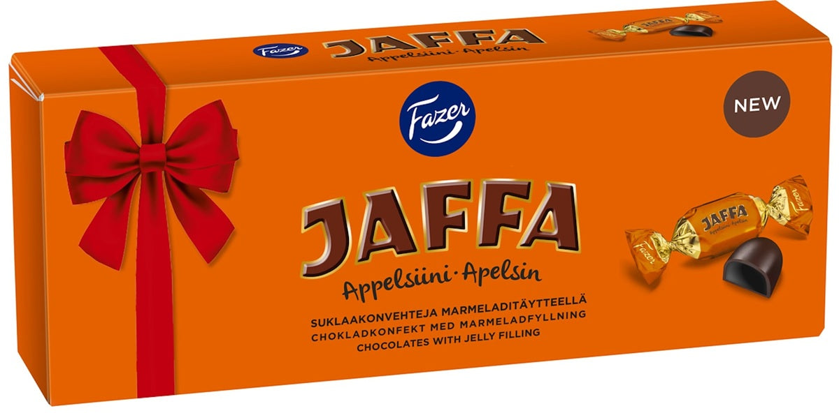 Fazer Jaffa Orange Chocolates 295g, 12-Pack - Scandinavian Goods