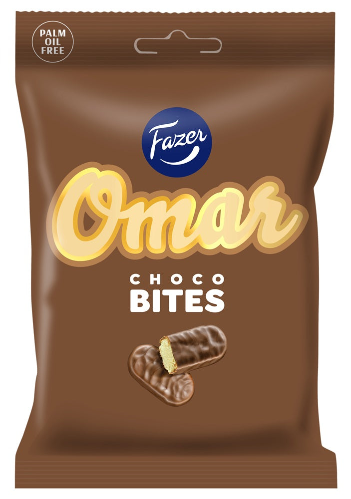 Fazer Omar Choco Bites 120g Finnish Chocolate Candy