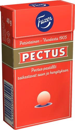 Fazer Pectus Pastilles 40g, 20-Pack - Scandinavian Goods