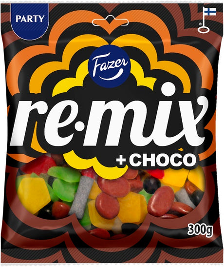 Fazer Remix Choco Candy 300g, 12-Pack - Scandinavian Goods