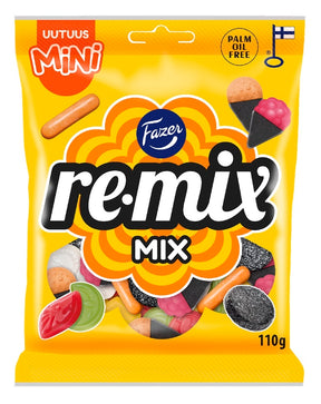 Fazer Remix Mini Mix 110g, 24-Pack - Scandinavian Goods