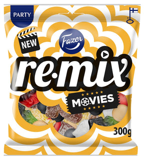 Fazer Remix Movies 300g, 12-Pack - Scandinavian Goods