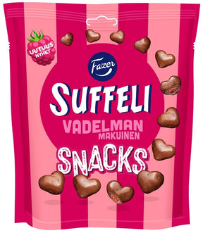 Fazer Suffeli Snacks Raspberry 140g, 15-Pack - Scandinavian Goods