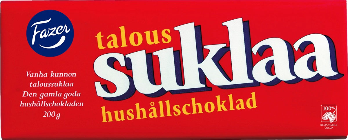 Fazer Taloussuklaa 200g - Scandinavian Goods