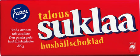 Fazer Taloussuklaa 200g, 22-Pack - Scandinavian Goods