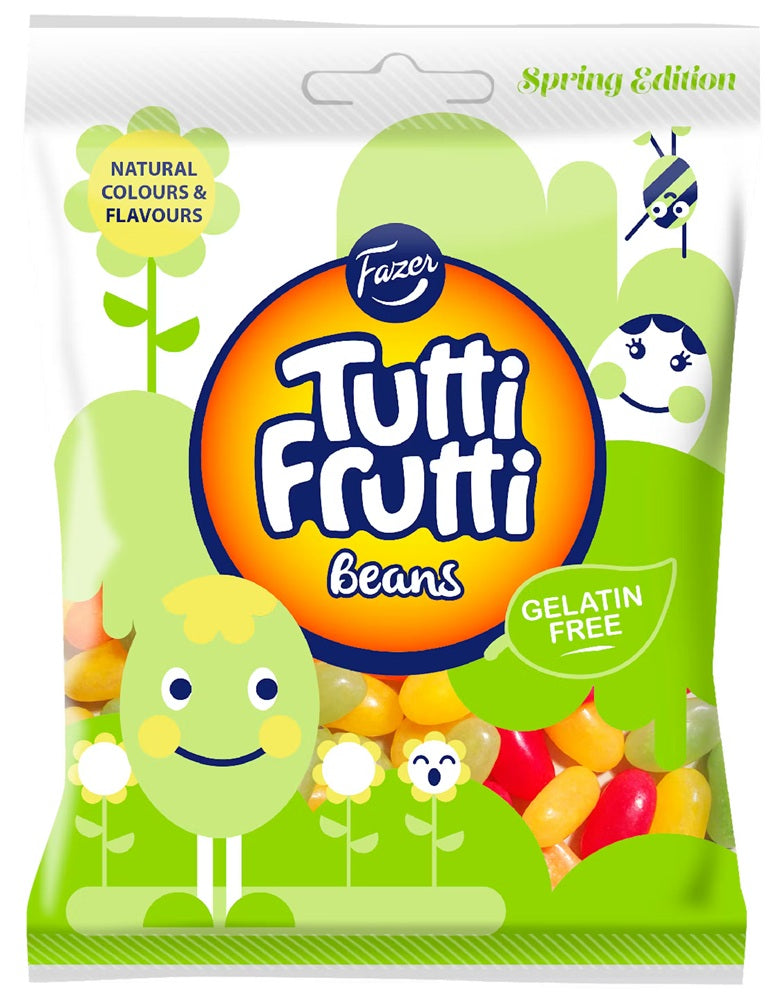 Fazer Tutti Frutti Beans 130g - Scandinavian Goods
