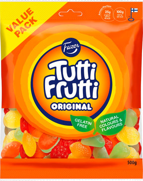 Fazer Tutti Frutti Original Candy 500g - Scandinavian Goods
