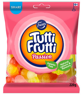Fazer Tutti Frutti Passion 220g - Scandinavian Goods