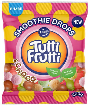 Fazer Tutti Frutti Smoothie Drops 200g - Scandinavian Goods