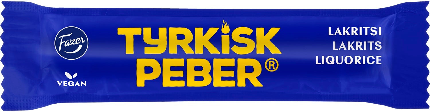 Fazer Tyrkisk Peber Licorice Stick 20g, 30-Pack-1 - Scandinavian Goods