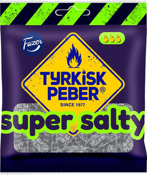 Fazer Tyrkisk Peber Super Salty 80g - Scandinavian Goods
