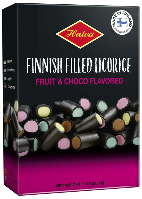 Halva Finnish Filled Licorice 200g - Scandinavian Goods