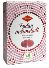 Halva Jelly Hearts 200g, 10-Pack - Scandinavian Goods