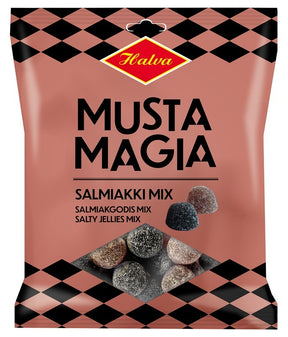 Halva Musta Magia 110g, 24-Pack - Scandinavian Goods