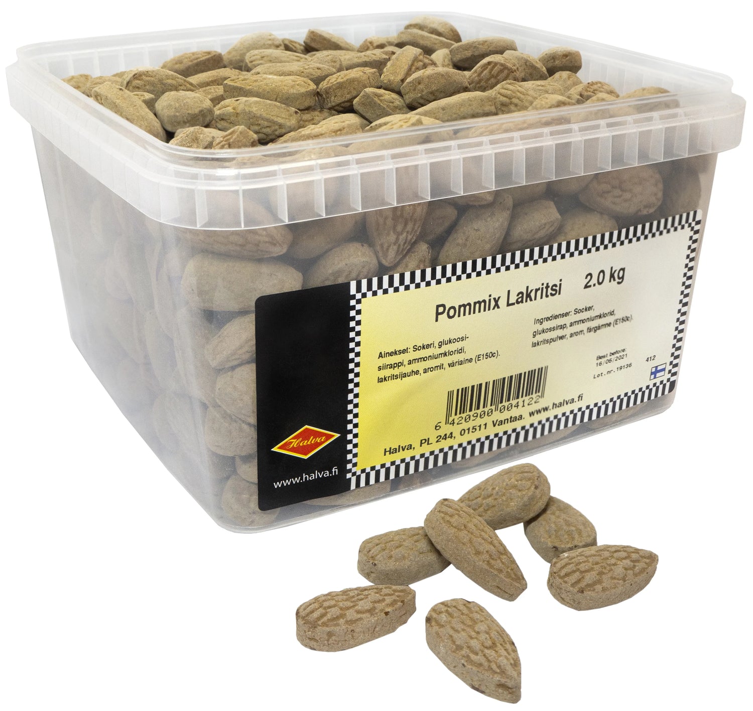 Halva Pommix Licorice Candy 2kg -Scandinavian Goods