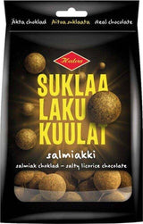 Halva Suklaalakukuulat Salmiakki 100g - Scandinavian Goods