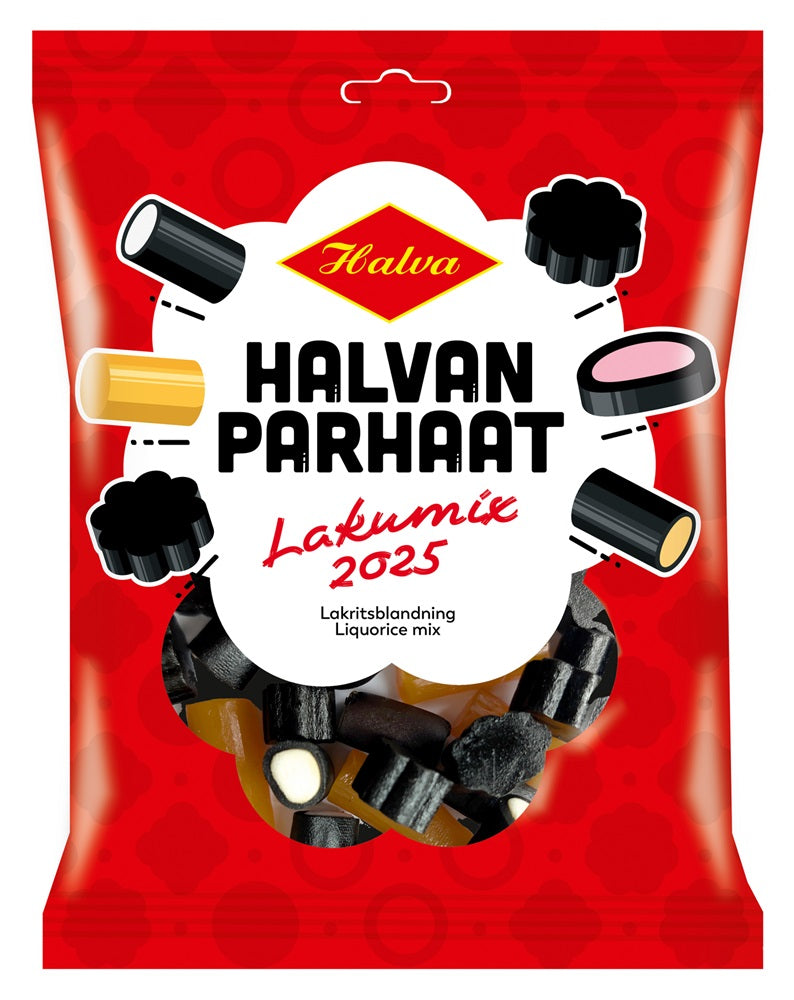 Halva´s Best Licorice Mix 350g - Scandinavian Goods