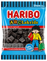 Haribo ABC Lakrids 120g - Scandinavian Goods