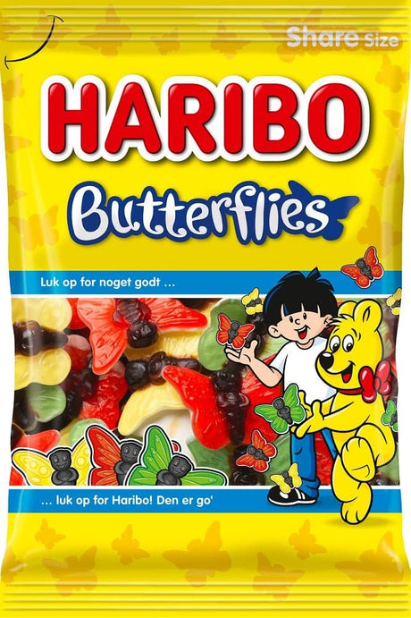 Haribo Butterflies 350g, 6-Pack - Scandinavian Goods