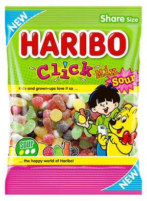 Haribo Click Mix Sour 250g - Scandinavian Goods
