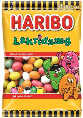 Haribo Lakridsæg 325g - Scandinavian Goods