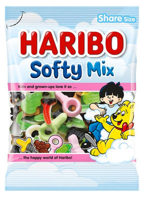 Haribo Softy Mix 250g, 10-Pack - Scandinavian Goods
