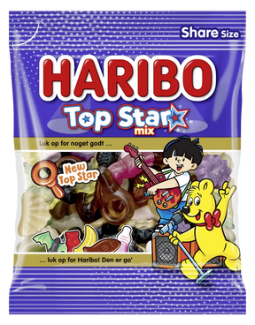 Haribo Top Star Mix 250g - Scandinavian Goods