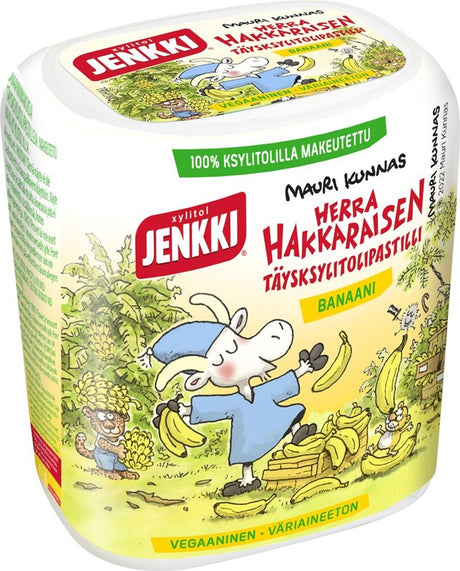 Herra Hakkaraisen Banana 45g, 12-Pack - Scandinavian Goods