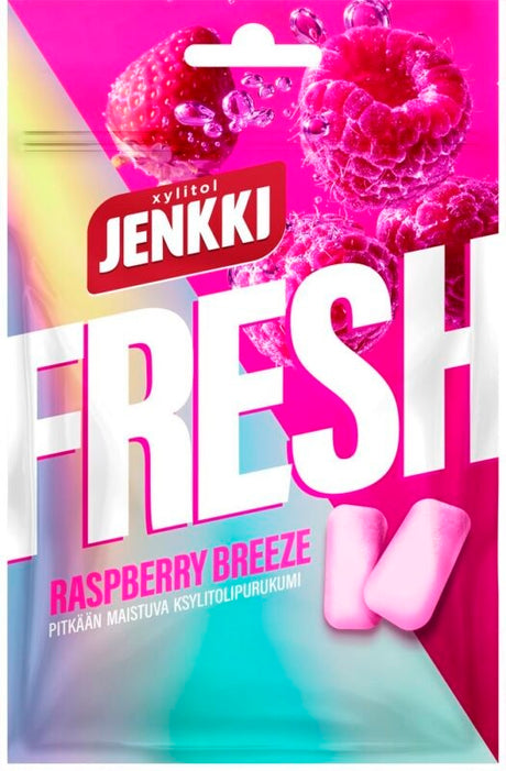 Jenkki Fresh Raspberry Breeze 35g, 25-Pack - Scandinavian Goods