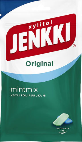 Jenkki Original Mint Mix 100g, 16-Pack - Scandinavian Goods
