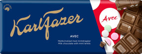 Karl Fazer Avec Milk Chocolate Bar 180g, 22-Pack - Scandinavian Goods