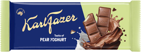 Karl Fazer Pear Yogurt Chocolate Bar 100g, 20-Pack - Scandinavian Goods
