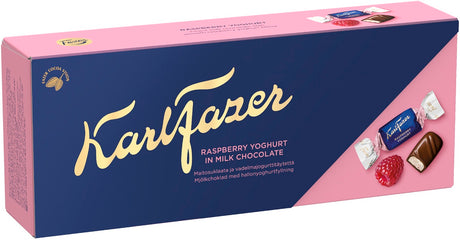 Karl Fazer Raspberry Yoghurt 250g, 12-Pack - Scandinavian Goods