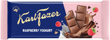 Karl Fazer Raspberry Yoghurt Chocolate Bar 100g, 20-Pack - Scandinavian Goods