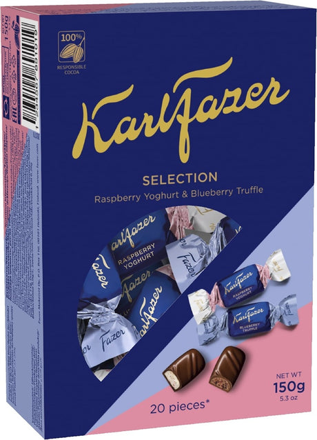 Karl Fazer Selection Chocolates 150g, 12-Pack - Scandinavian Goods