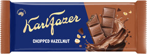 Karl Fazer Chopped Hazelnut Chocolate Bar 95g - Scadinavian Goods