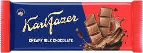Karl Fazer Creamy Chocolate Bar 95g, 20-Pack - Scandinavian Goods