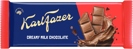 Karl Fazer Creamy Chocolate Bar 95g, 20-Pack - Scandinavian Goods